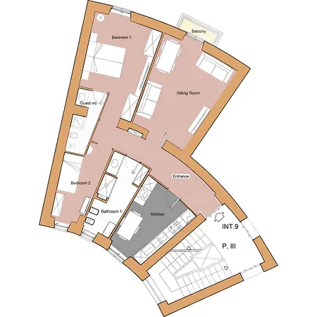 Saint Peter House Station Apartment
